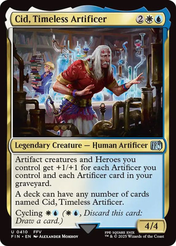 Cid, Timeless Artificer (#410) (Foil)